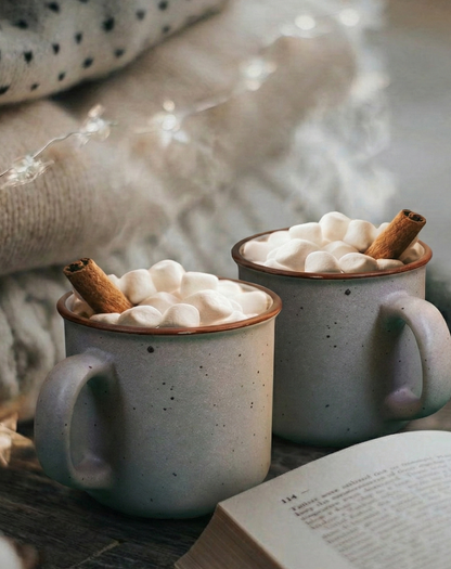 Steel Grey Military Cup - Set of 2