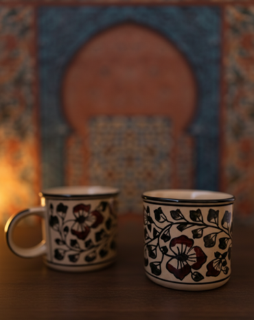 Moroccan Pattern Cups (Pair of 2)
